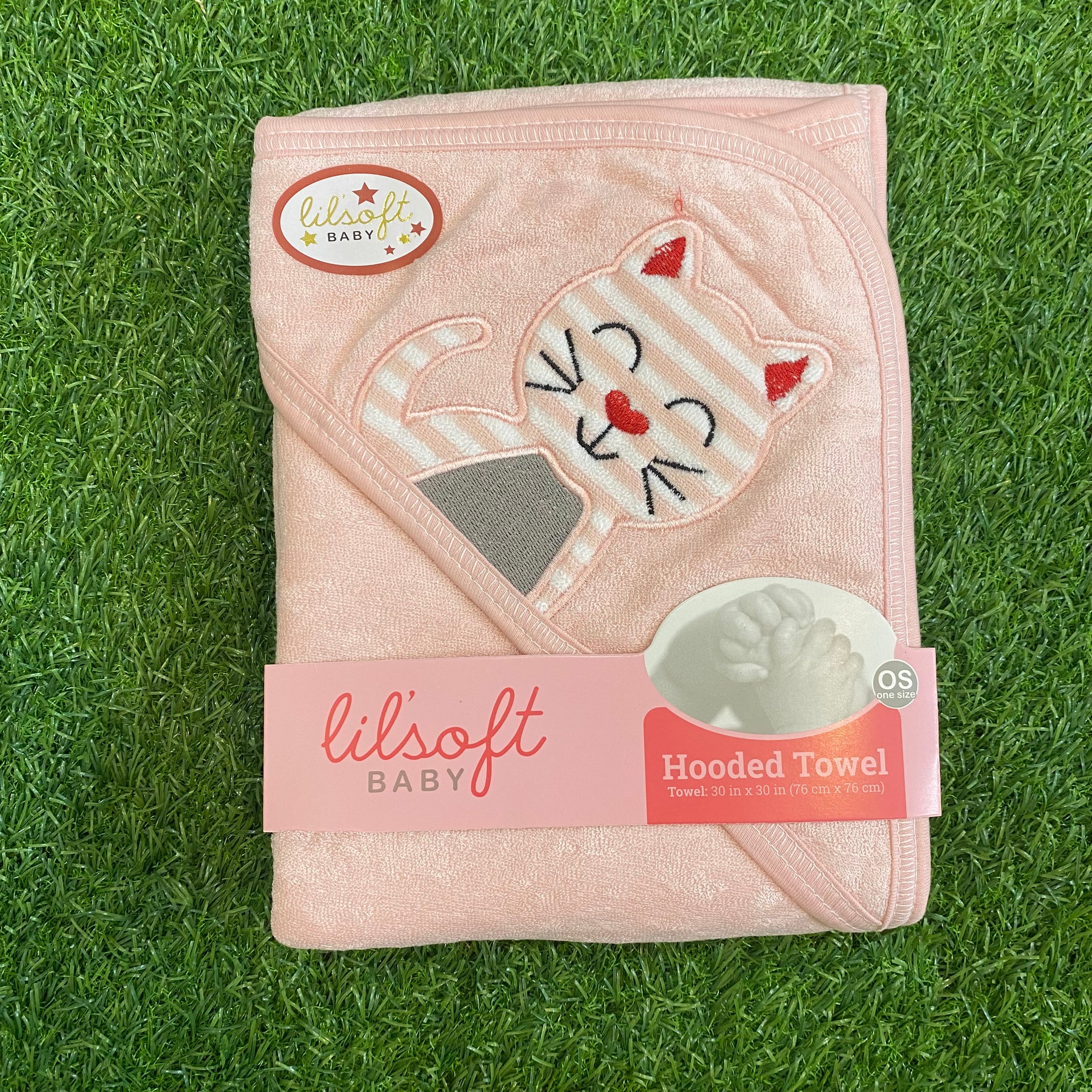 Soft Baby Bath Towel – Ultra-Absorbent & Gentle Fabric in Multiple Colors