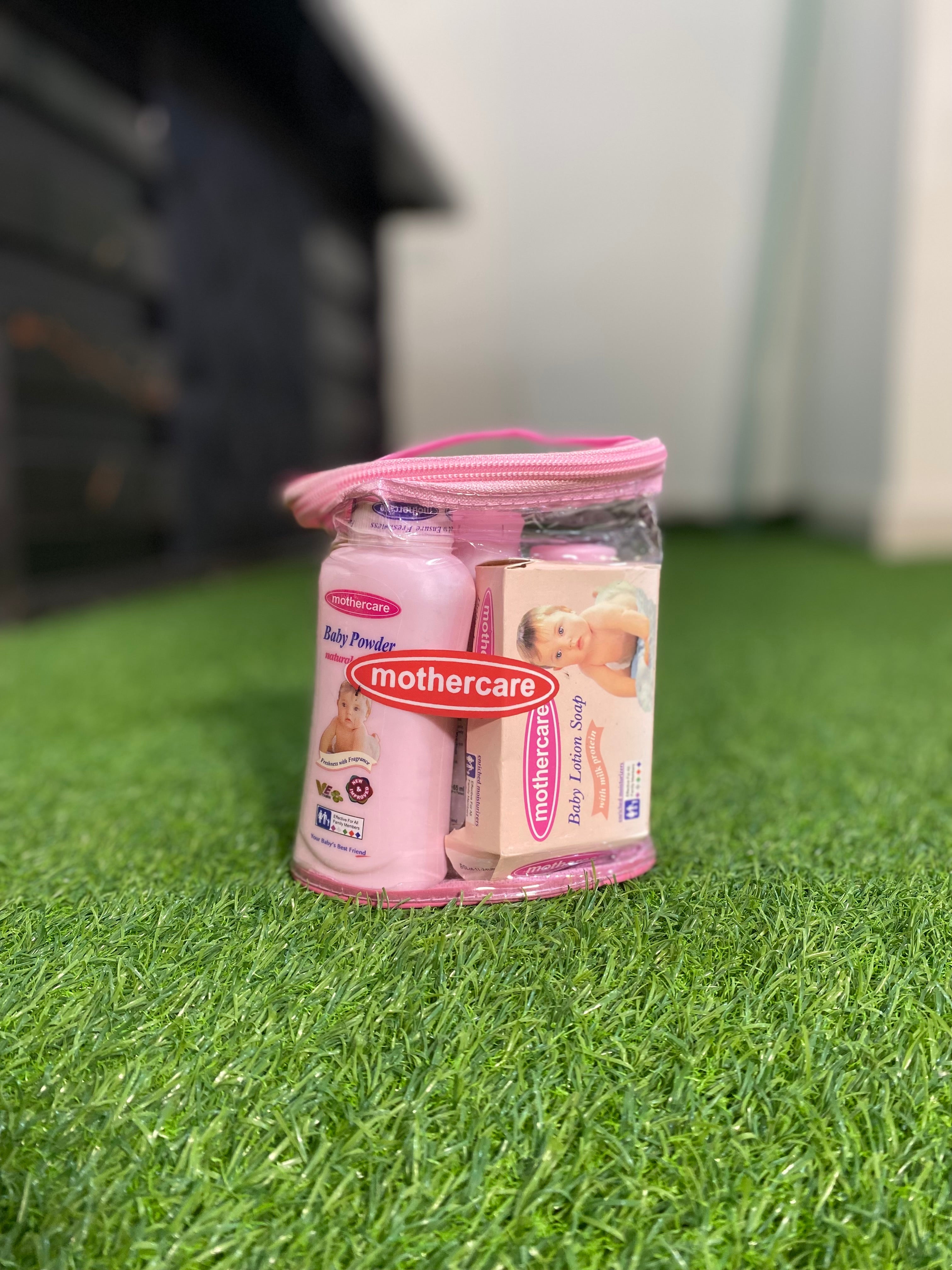 Mothercare Baby Care Essentials Kit – Baby Oil, Baby Soap, and Lotion Set for Gentle Skin Care