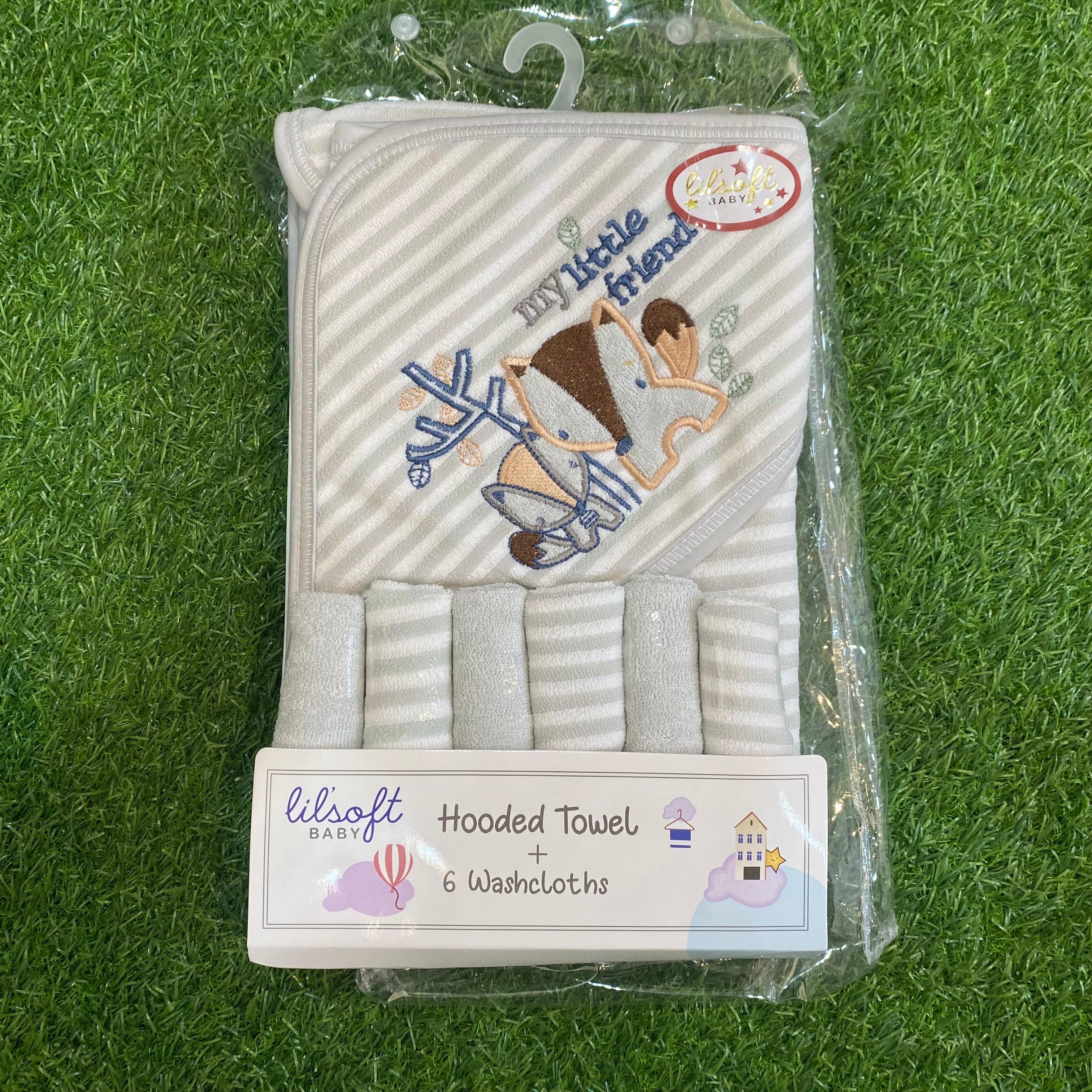 Soft Baby Bath Towel & Face Towel – Gentle, Absorbent & Perfect for Delicate Baby Skin