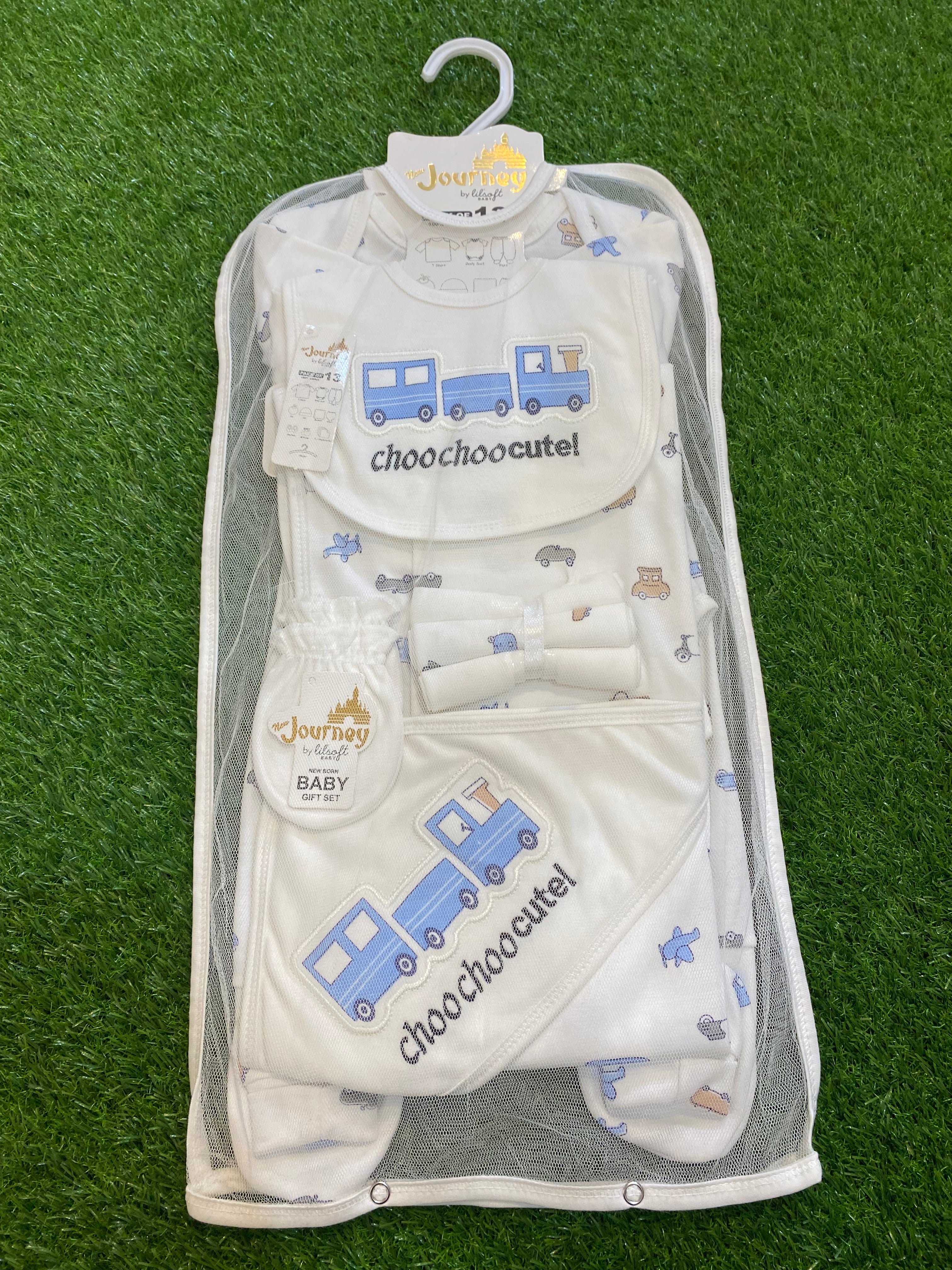 New Journey Starter Set – 13 Pcs Newborn Clothing & Accessories. 🍼✨