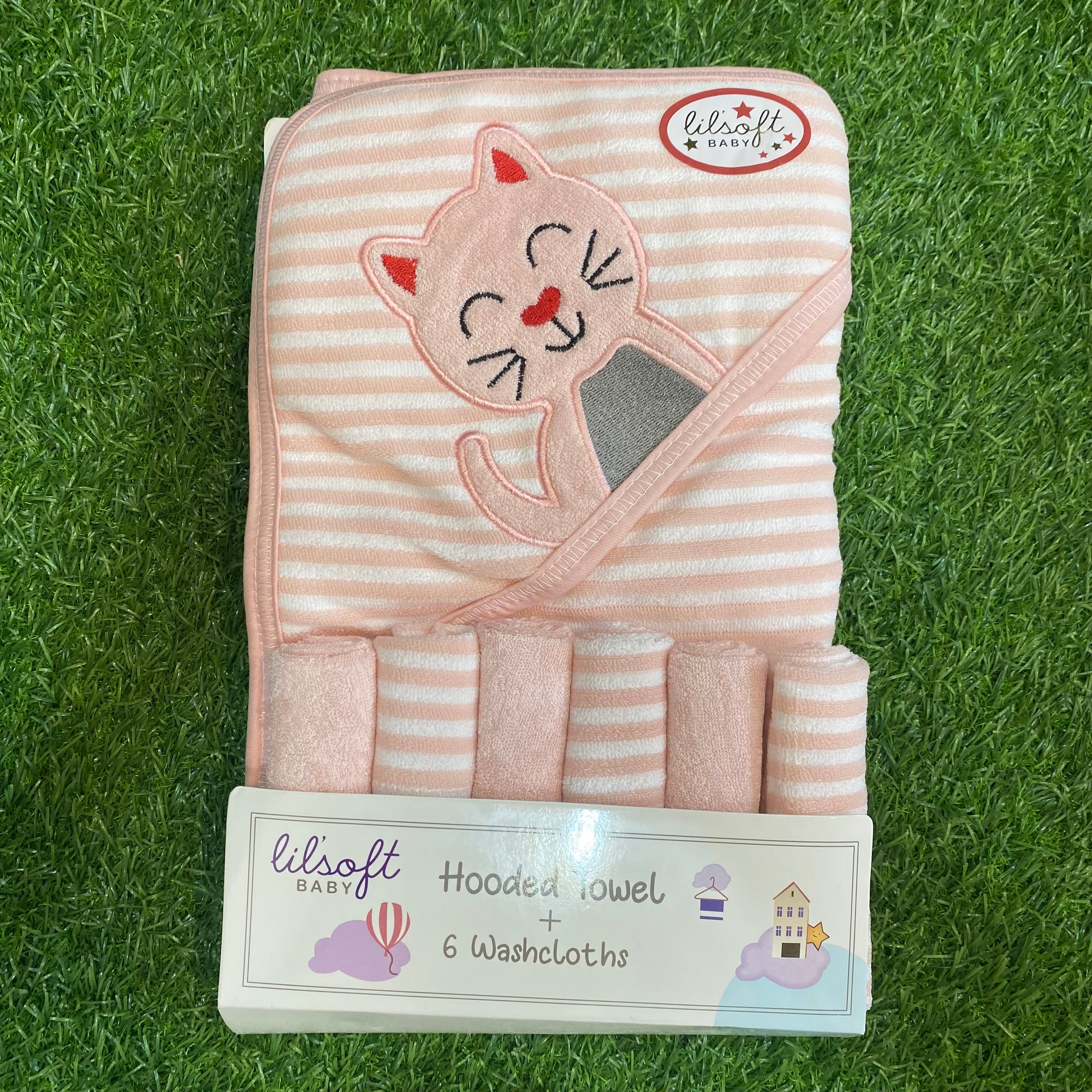 Soft Baby Bath Towel & Face Towel – Gentle, Absorbent & Perfect for Delicate Baby Skin