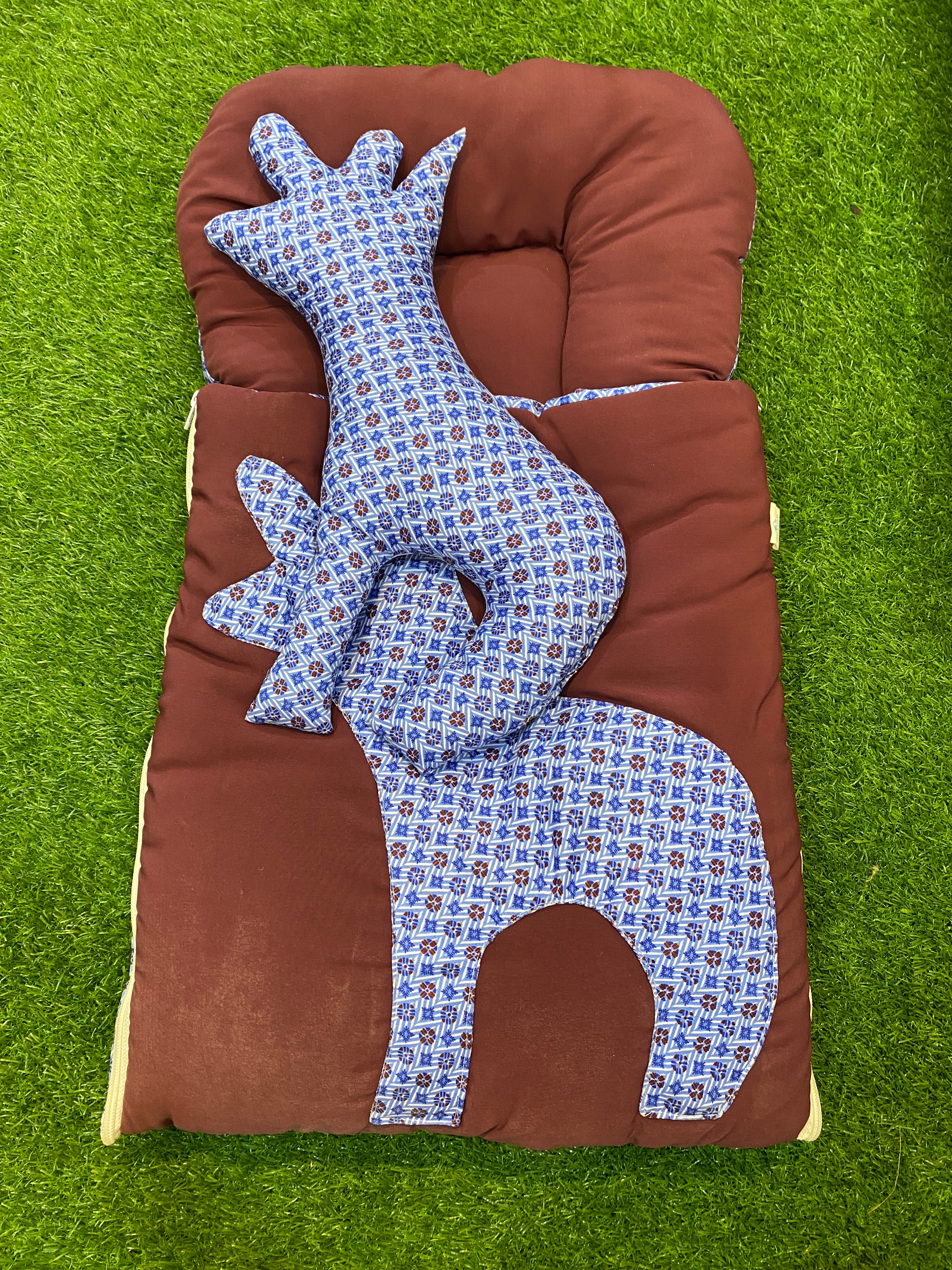 Newborn Baby Carry Nest with Giraffe Design – Soft & Comfortable Sleeping Bag