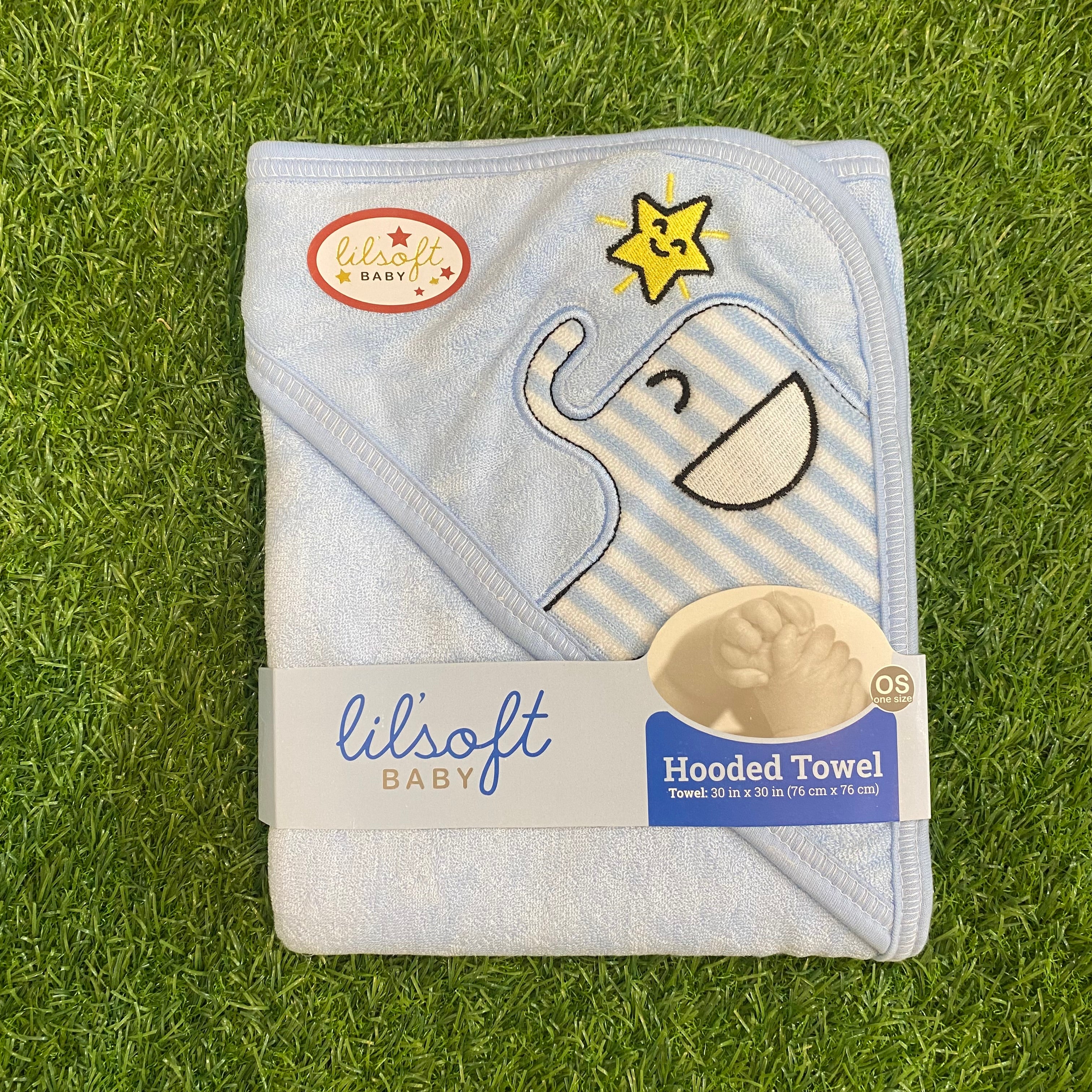 Soft Baby Bath Towel – Ultra-Absorbent & Gentle Fabric in Multiple Colors