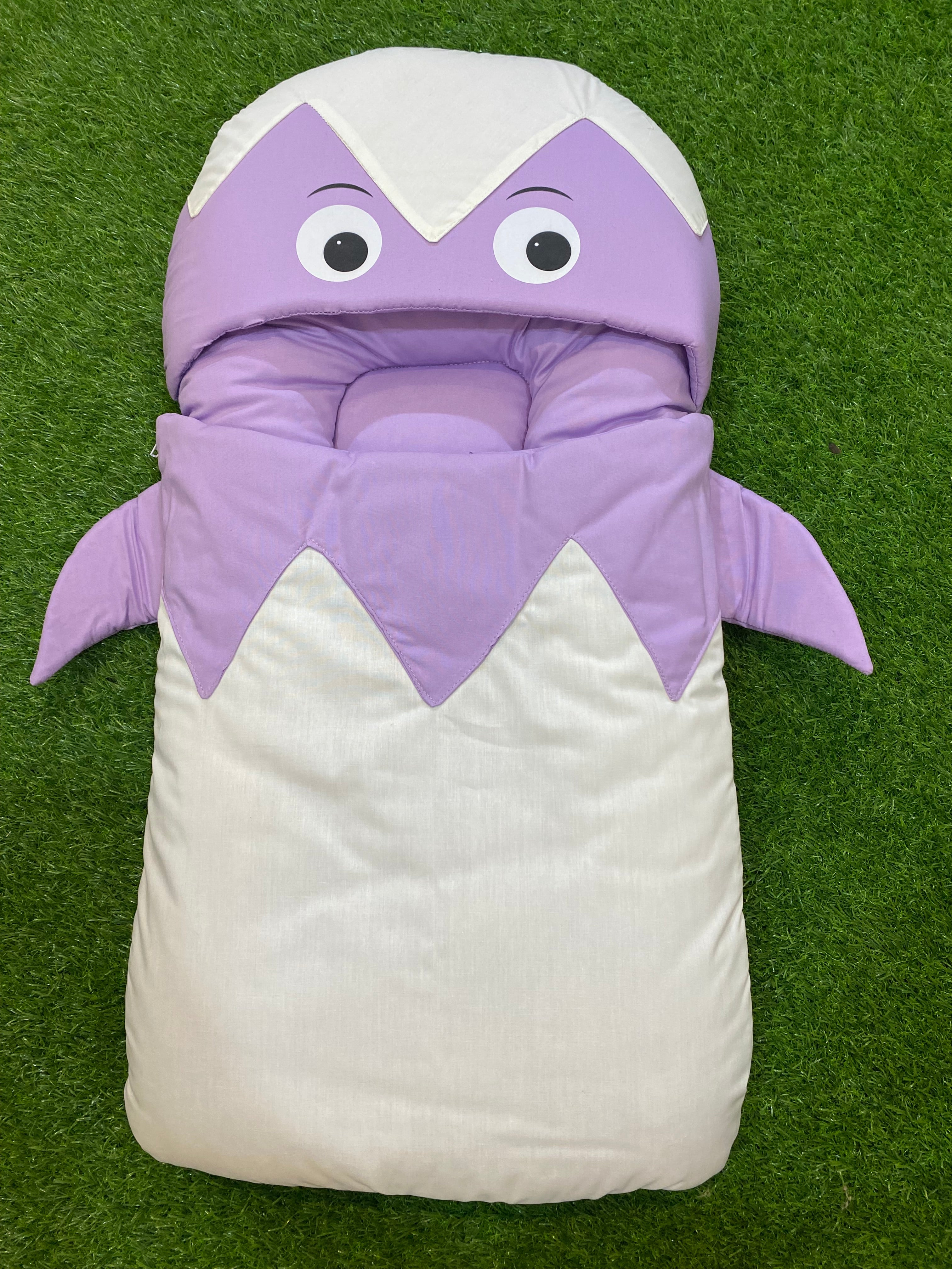 Newborn Single Baby carrying Bag – New Shark designed with cute eyes Carry Nest