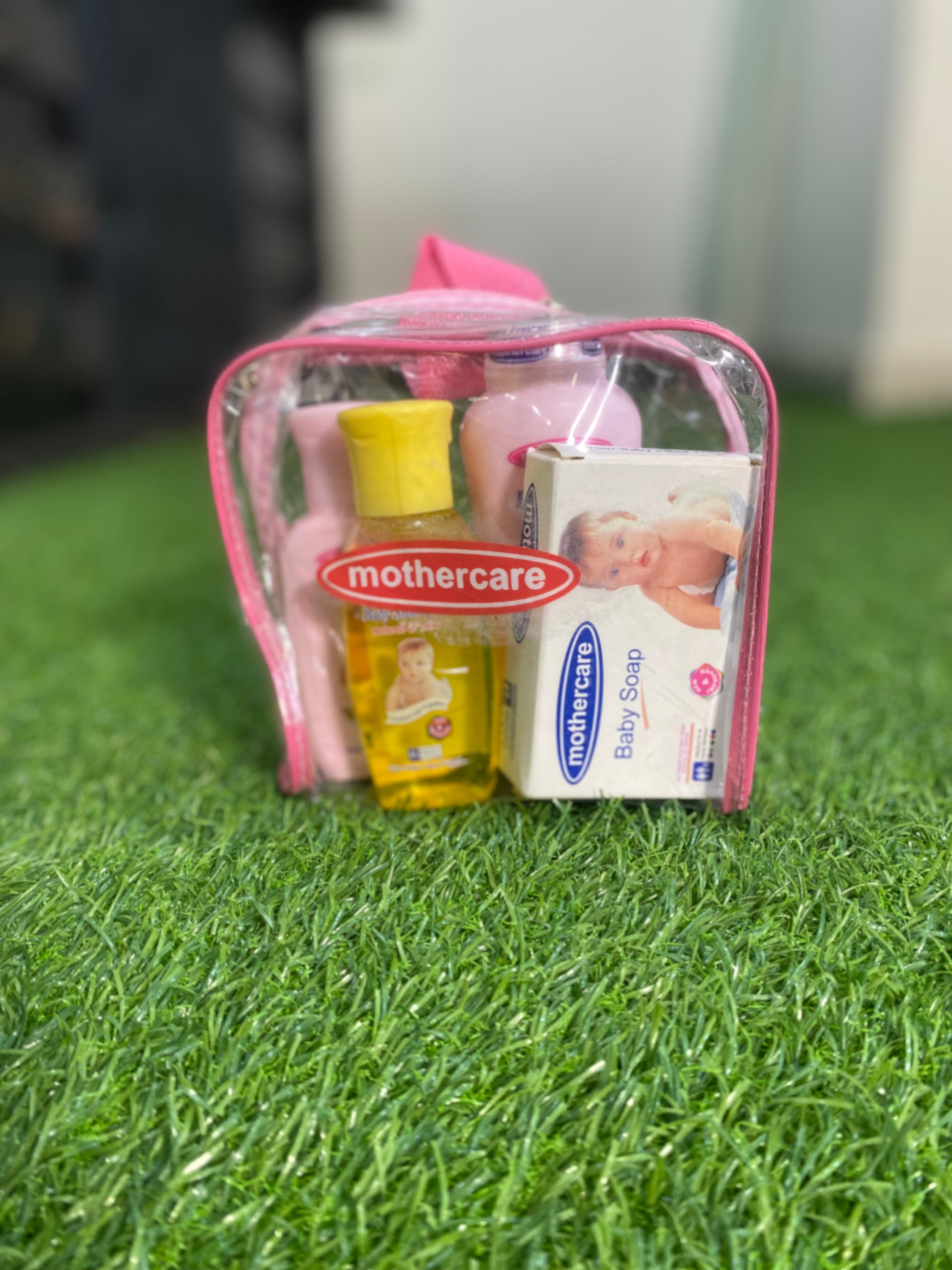 Mothercare Baby Care Essentials Kit – Baby Oil, Baby Soap, and Lotion Set for Gentle Skin Care