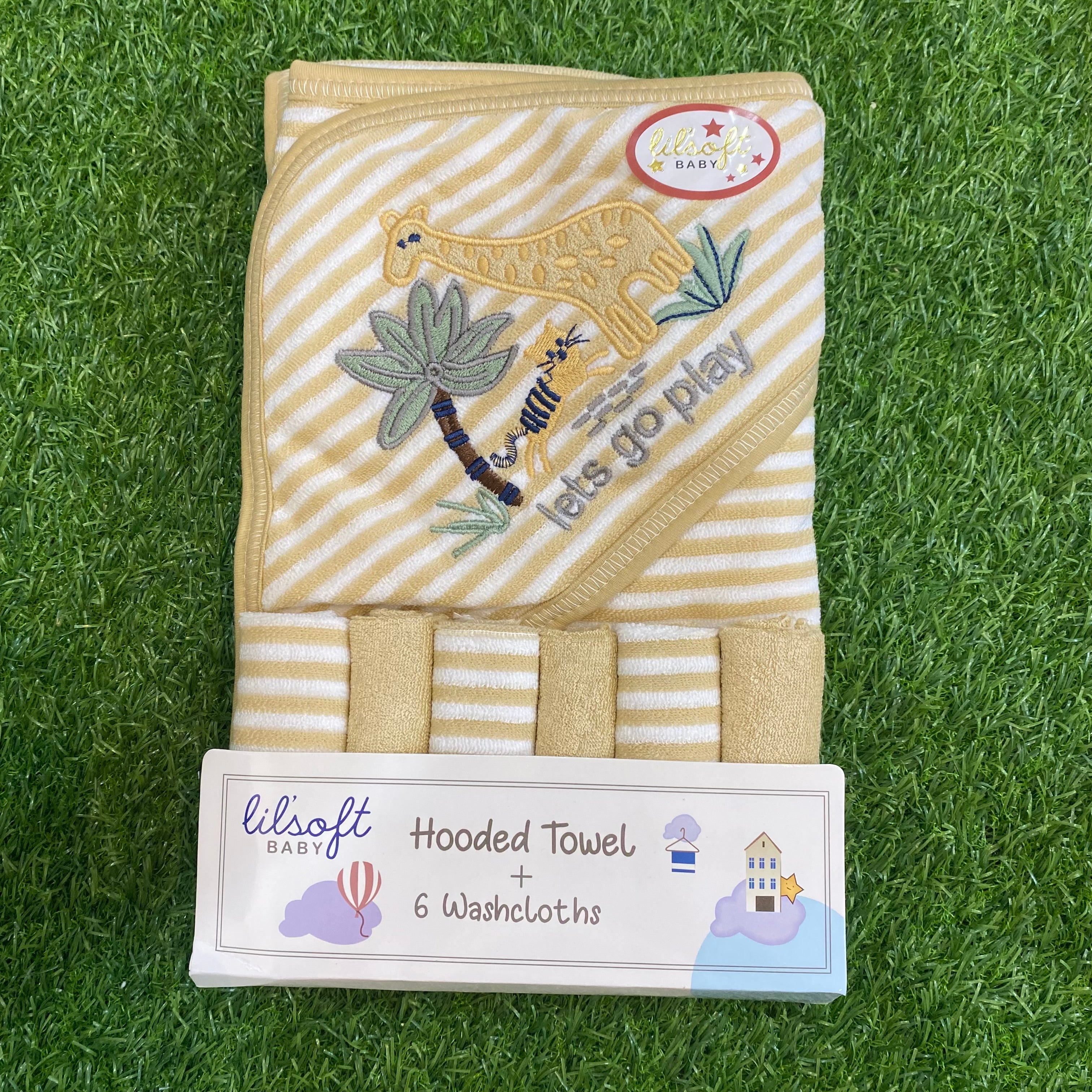 Soft Baby Bath Towel & Face Towel – Gentle, Absorbent & Perfect for Delicate Baby Skin