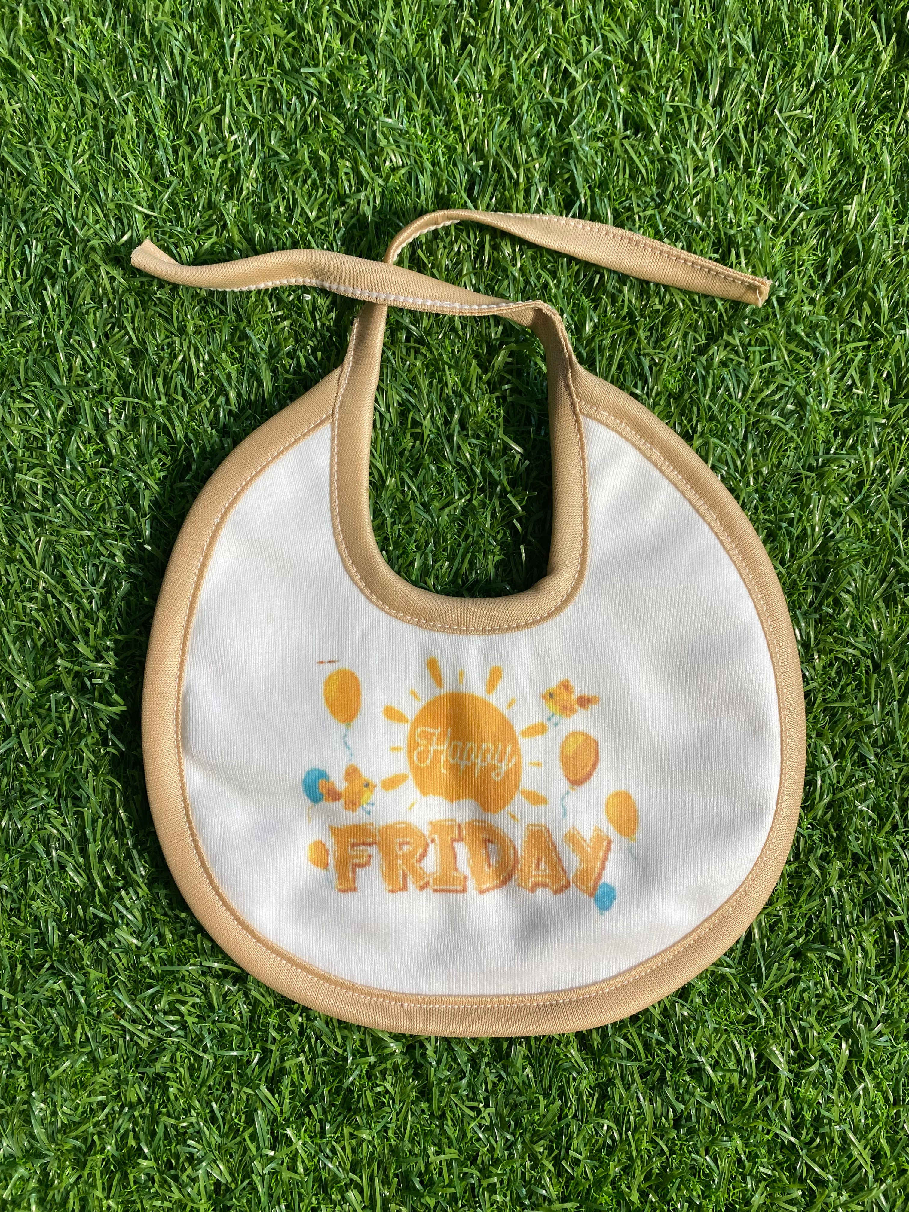 7-Piece Days of the Week Bib Set for Newborns – Cute and Comfy Baby Bibs with Fun Designs