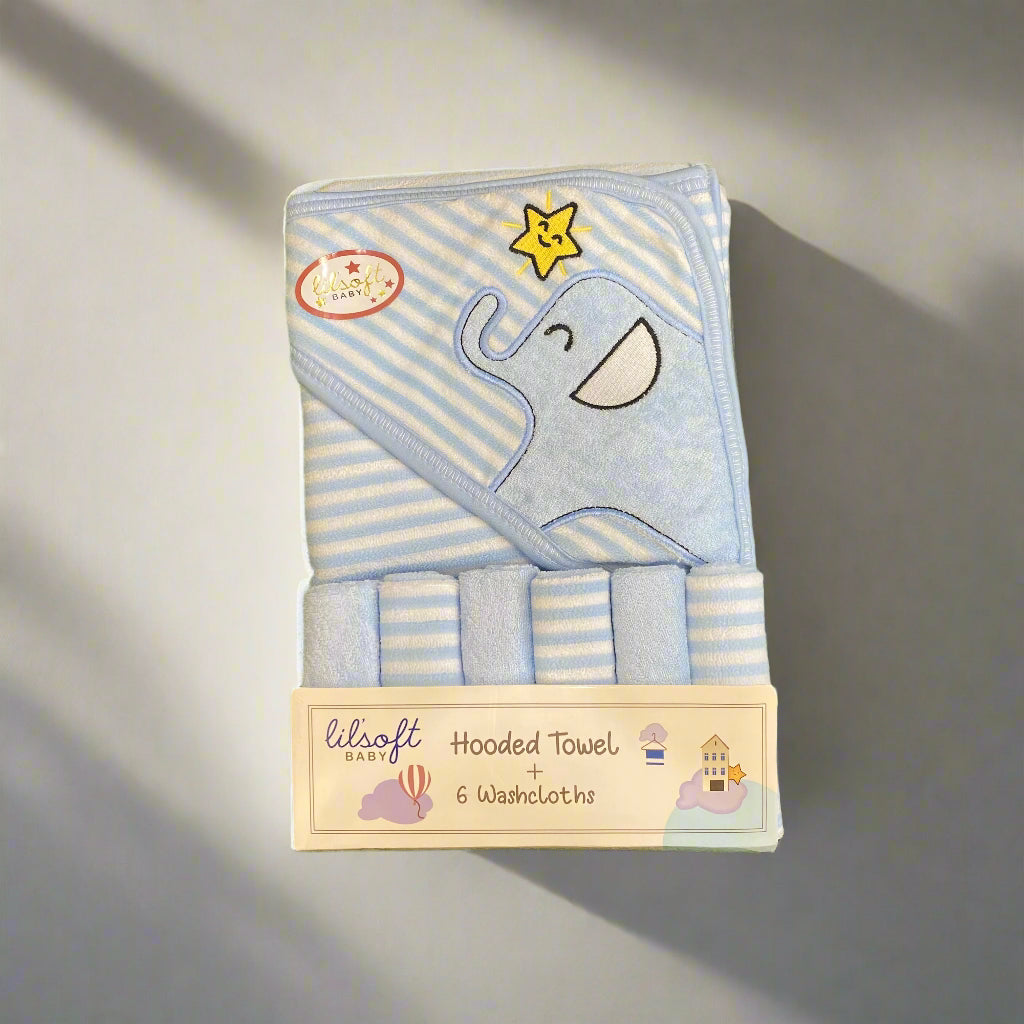 Soft Baby Bath Towel & Face Towel – Gentle, Absorbent & Perfect for Delicate Baby Skin