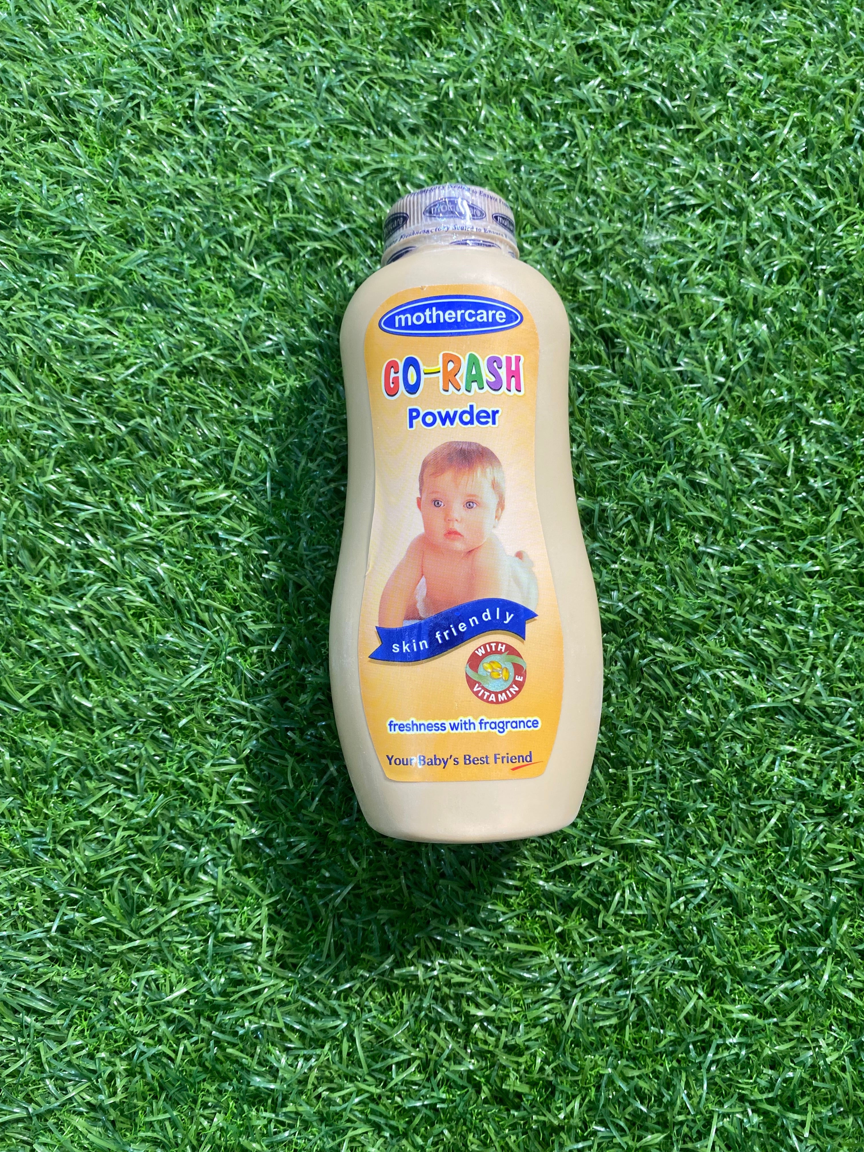 Mother care Go-Rash Baby Care Powder – Gentle Protection for Baby’s Skin (Large & Small)