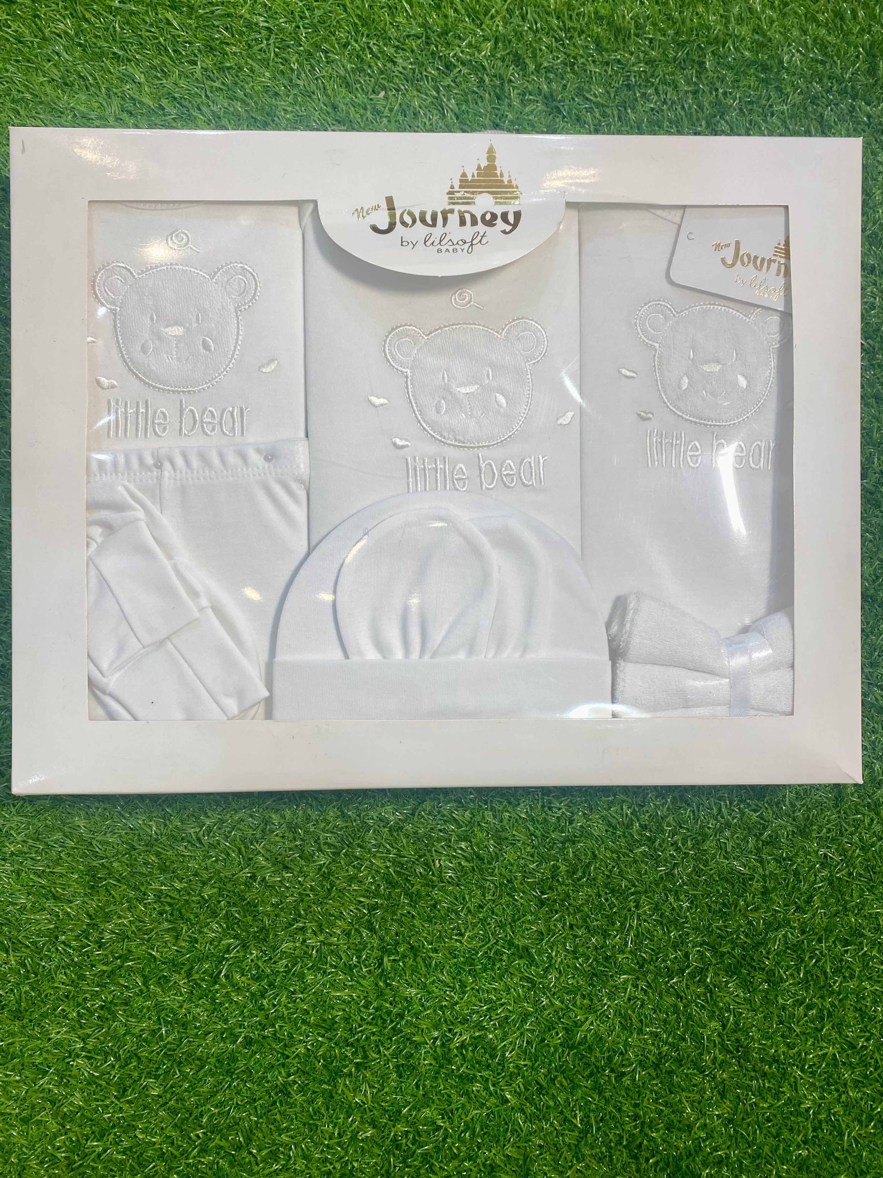 Baby Clothing Gift Set - Little Bear 10-Piece Gift Box Set, Soft Cotton for Newborns