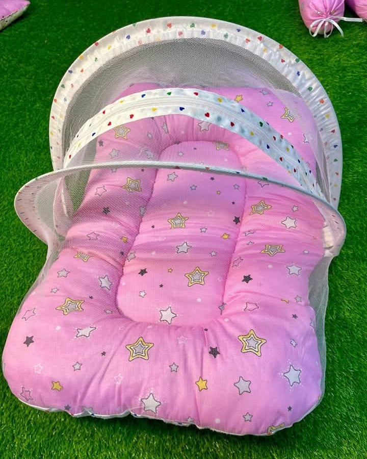 Pink Baby Bed Set – Soft & Cozy