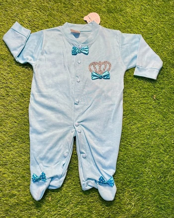 Royal Romper 3pcs Set for Newborns