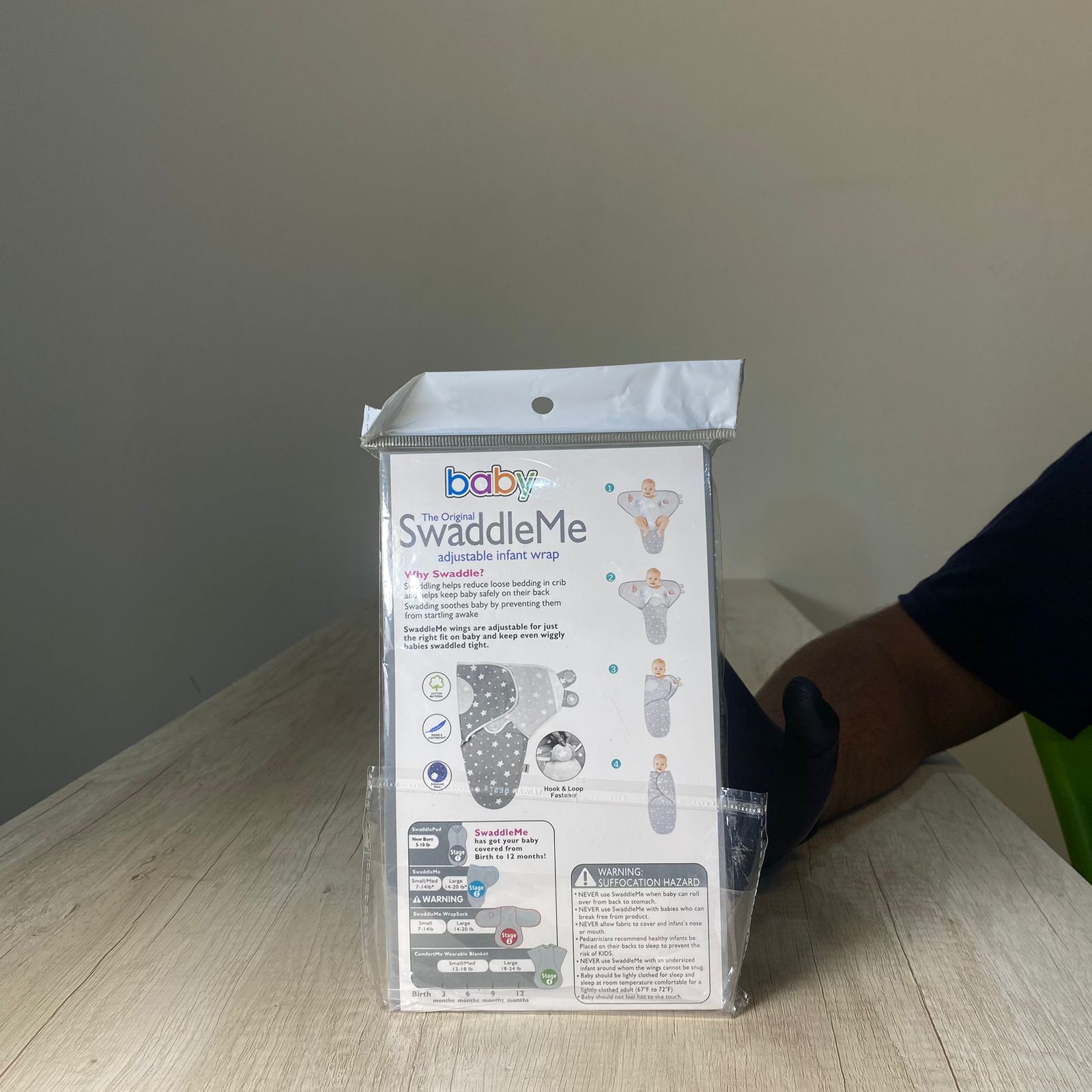 Soft Baby Swaddle Blanket – Multiple Colors & Cute Prints